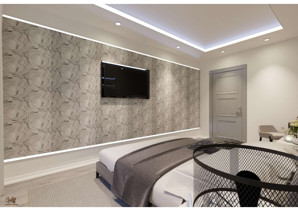 ПРОЕКТ СПАЛЬНИ "ЦВЕТ ЗЕЛЕНОГО ЖУКА"