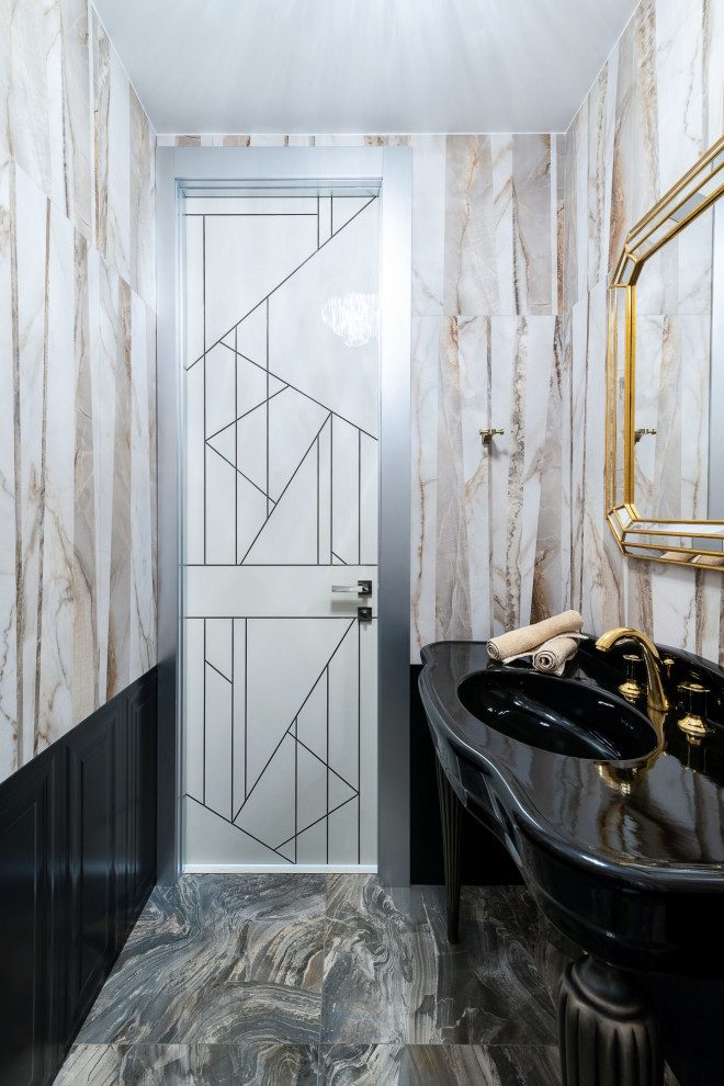 2-х уровневый пентхаус в стиле Арт-Деко