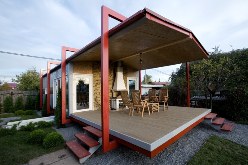 Летняя кухня с ледником. Проект для телепередачи «Дачный ответ»