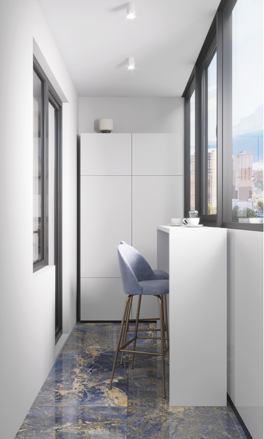 Проект квартиры 76 кв.м. 2022г.