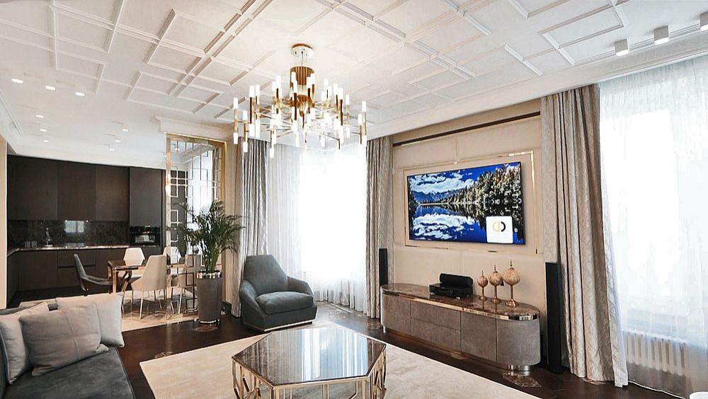 Ремонт трехкомнатной квартиры площадью 133 кв.м в ЖК «Долина Сетунь»