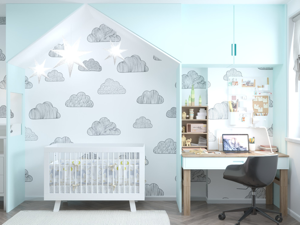 Дизайн детской "Сказочное небо"