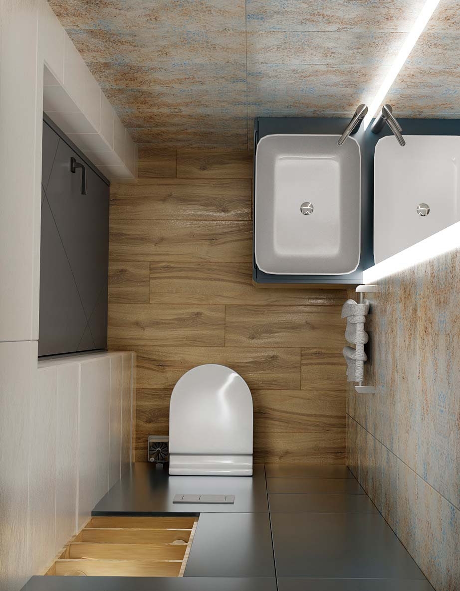 Дизайн-проект квартиры для молодой семьи ЖК "Цветной Бульвар"