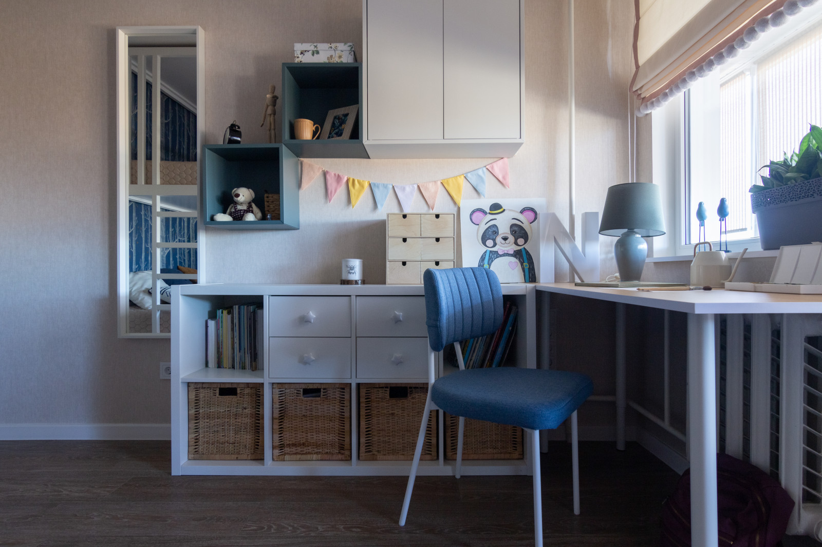 Переделка детской комнаты 10,93 м/кв