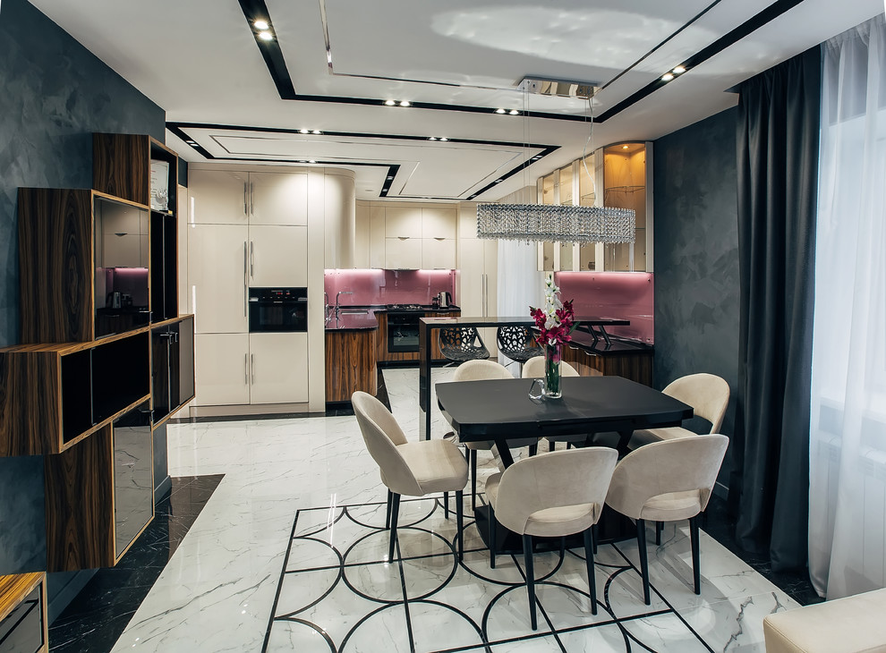 Интерьер трехкомнатной квартиры в современном стиле