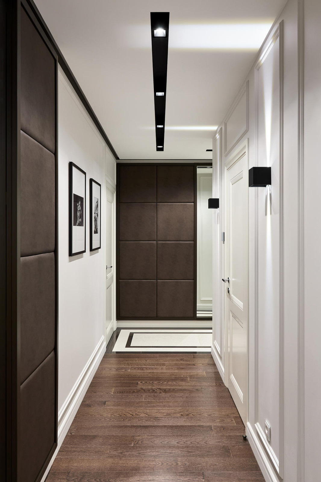 Объединение двух квартир 200 м2 в стиле неоклассика- ЖК Легенда Дальневосточного