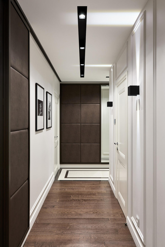 Объединение двух квартир 200 м2 в стиле неоклассика- ЖК Легенда Дальневосточного