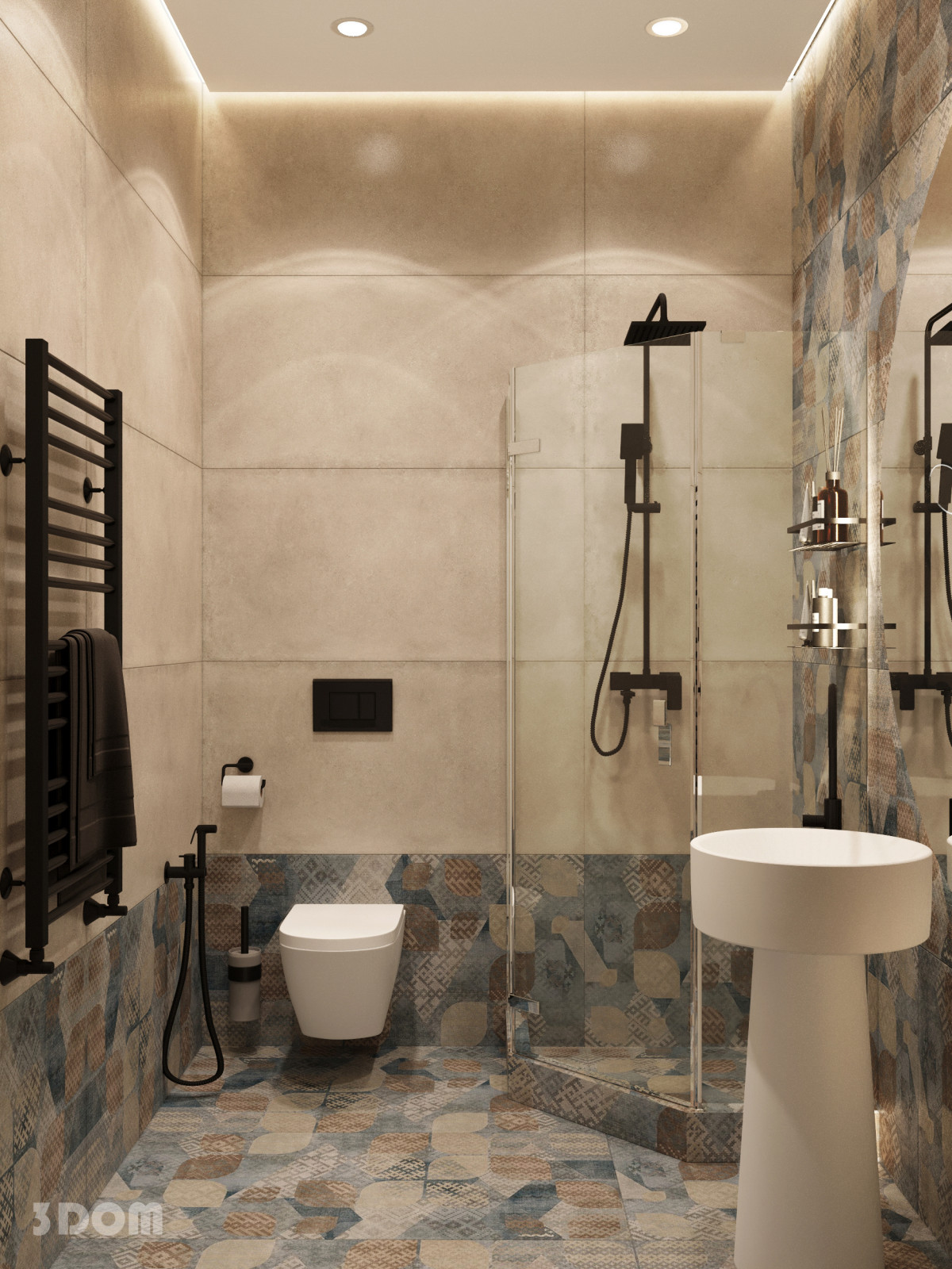 ДОМ КП "ЯНТАРНЫЙ" АКСАЙ 320кв.м | 3DOM