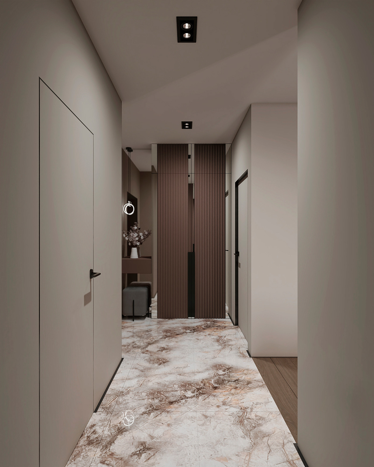 Проект интерьера в современной классике