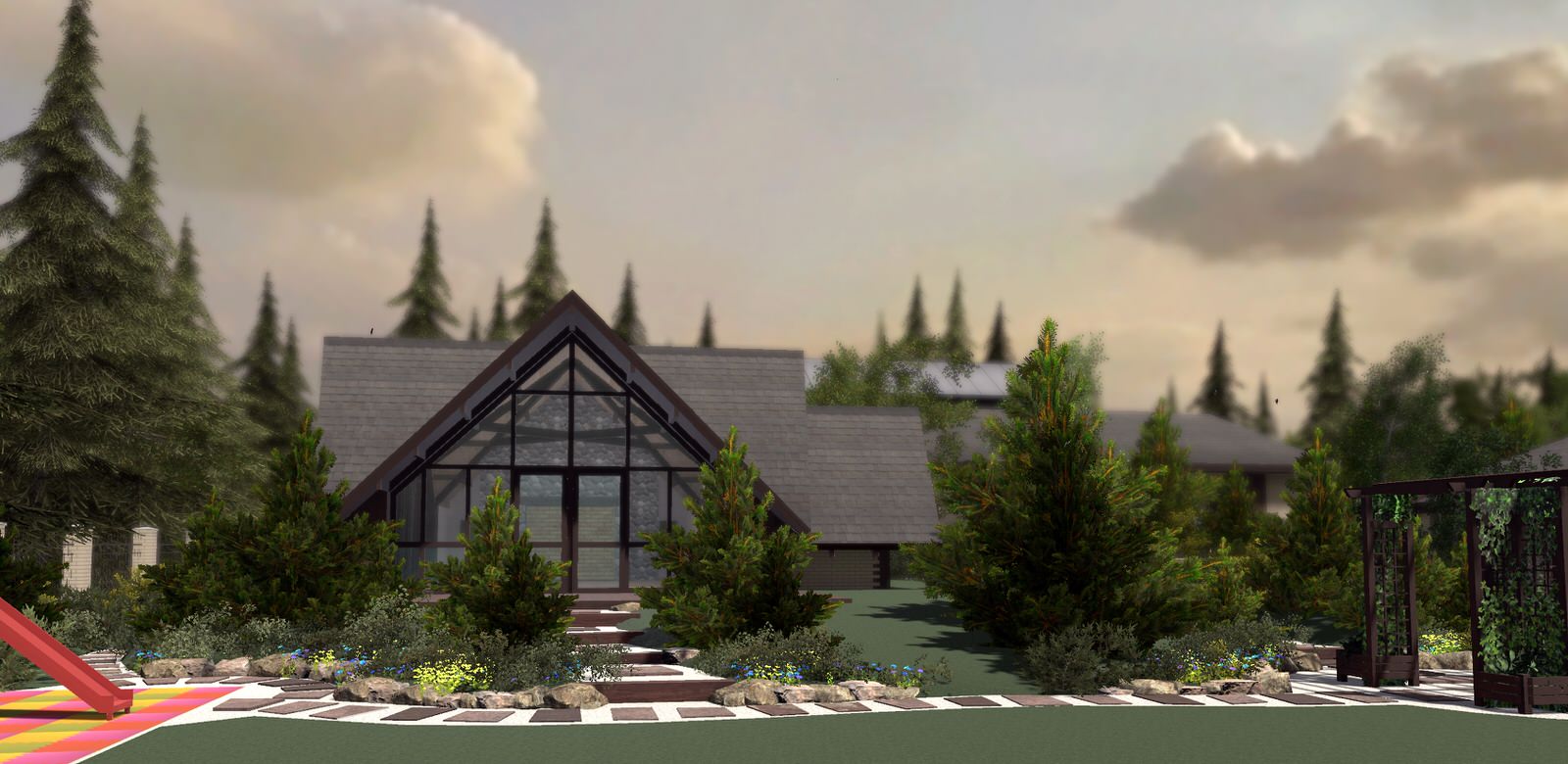 Обложка проекта: Презентация проекта "Ландшафтный дизайн"