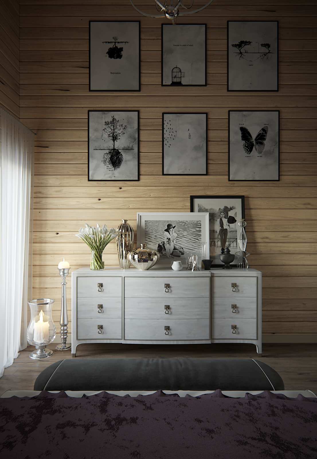 Коттедж из бруса в Москве