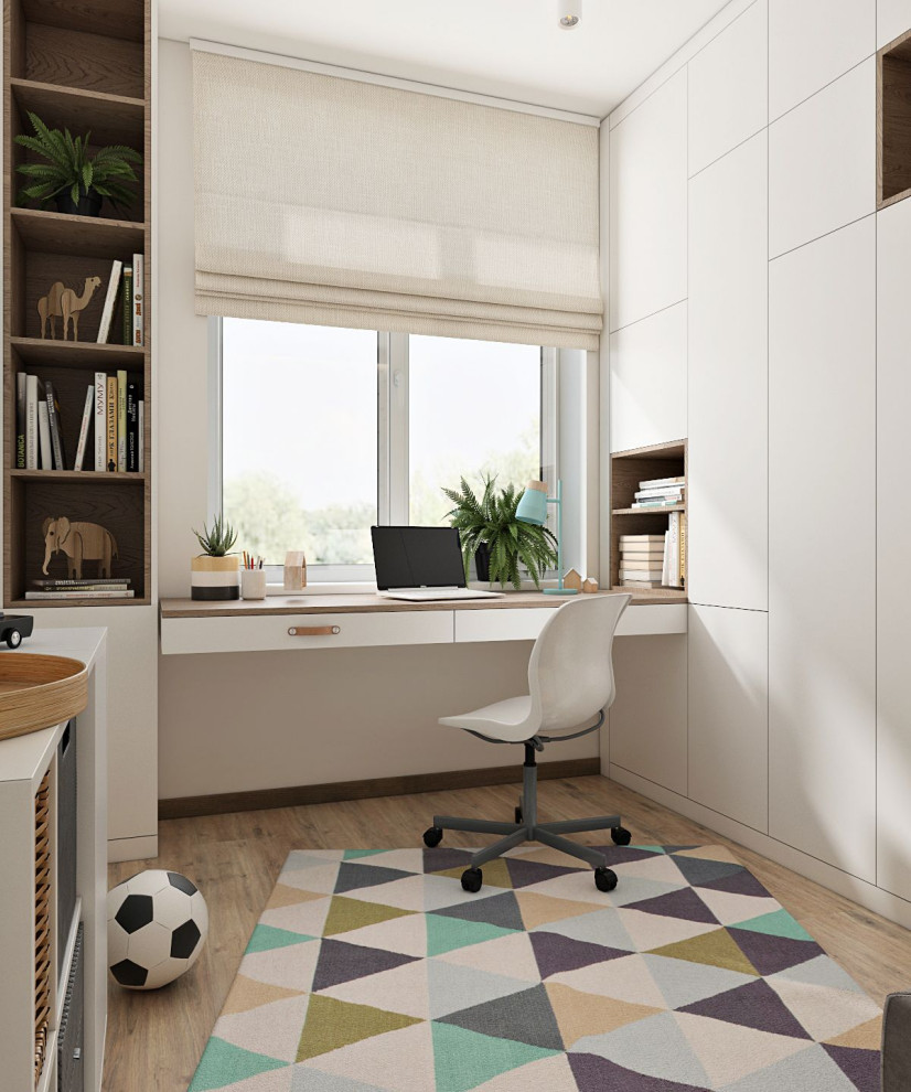 Интерьер квартиры 70 кв.м. для семьи с двумя детьми