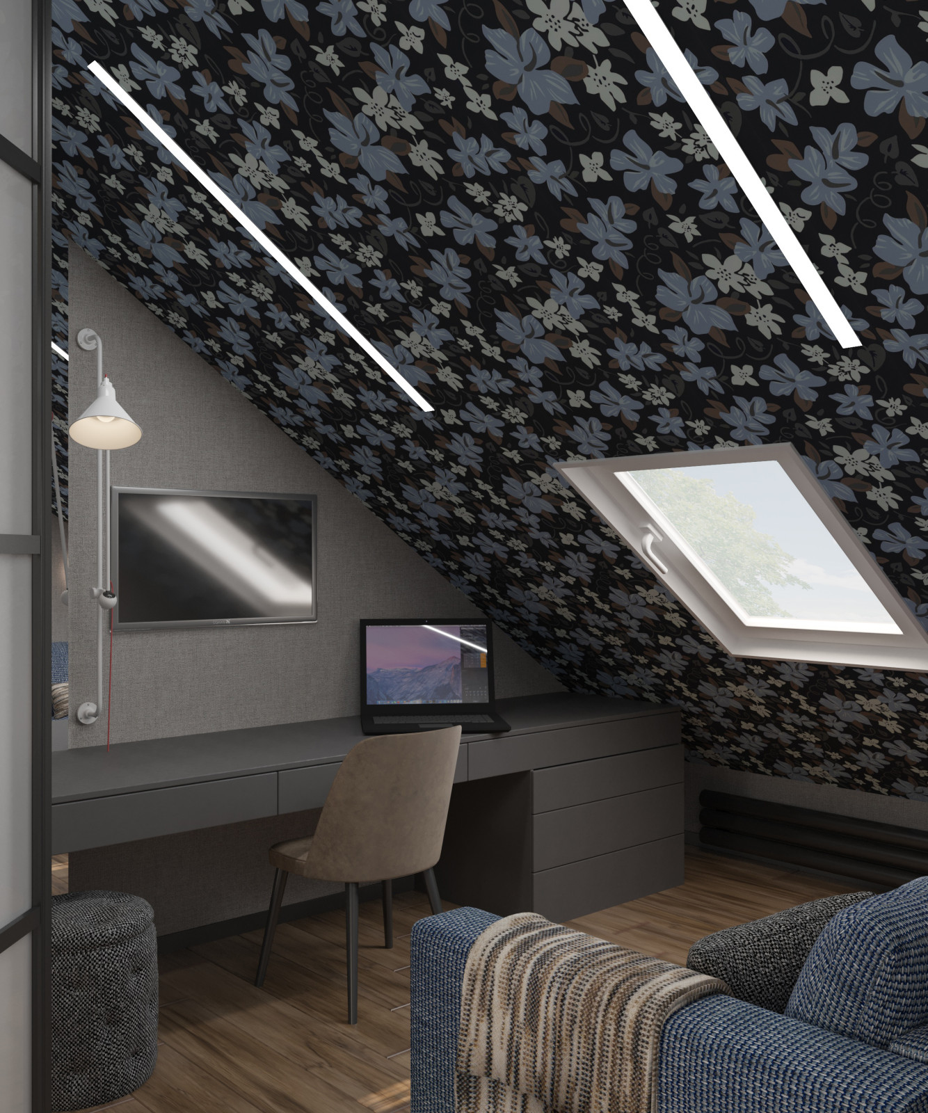 Проект жилого дома с мансардой, КП "Чешская деревня"