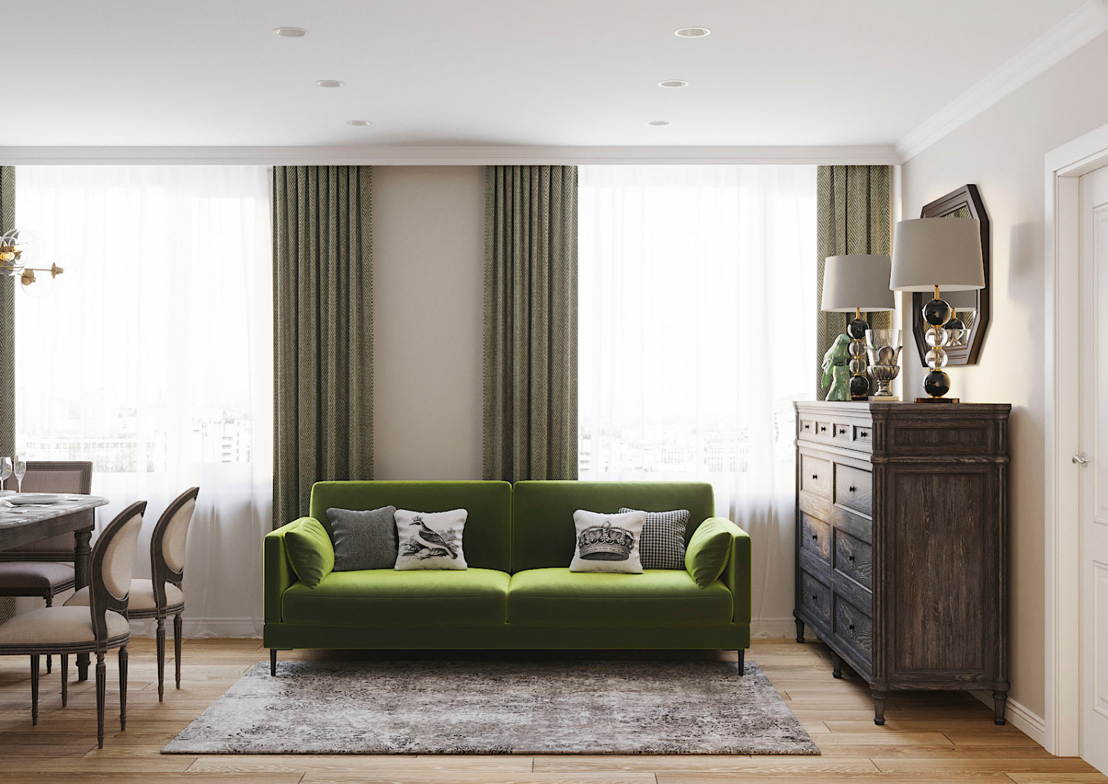 Проект квартиры "Запах весны"