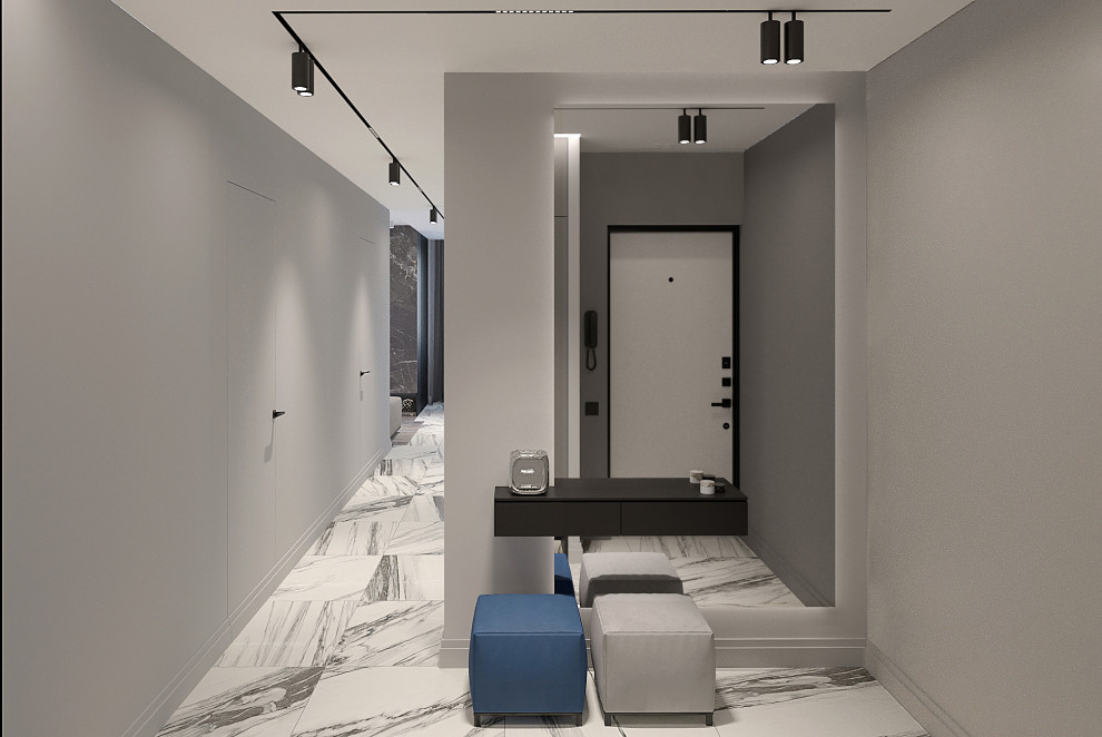 Интерьер квартиры 100 кв.м