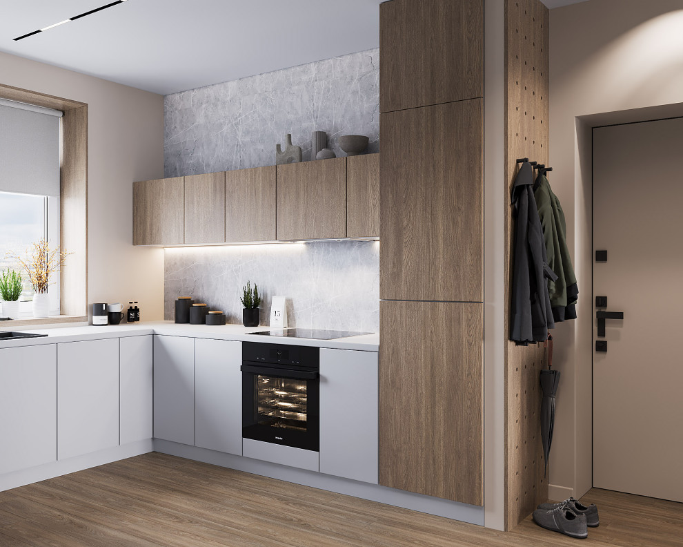 Зона кухни.