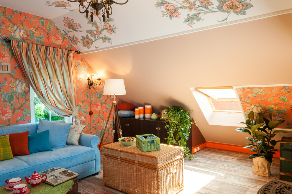 Гостиная в стиле русского прованса