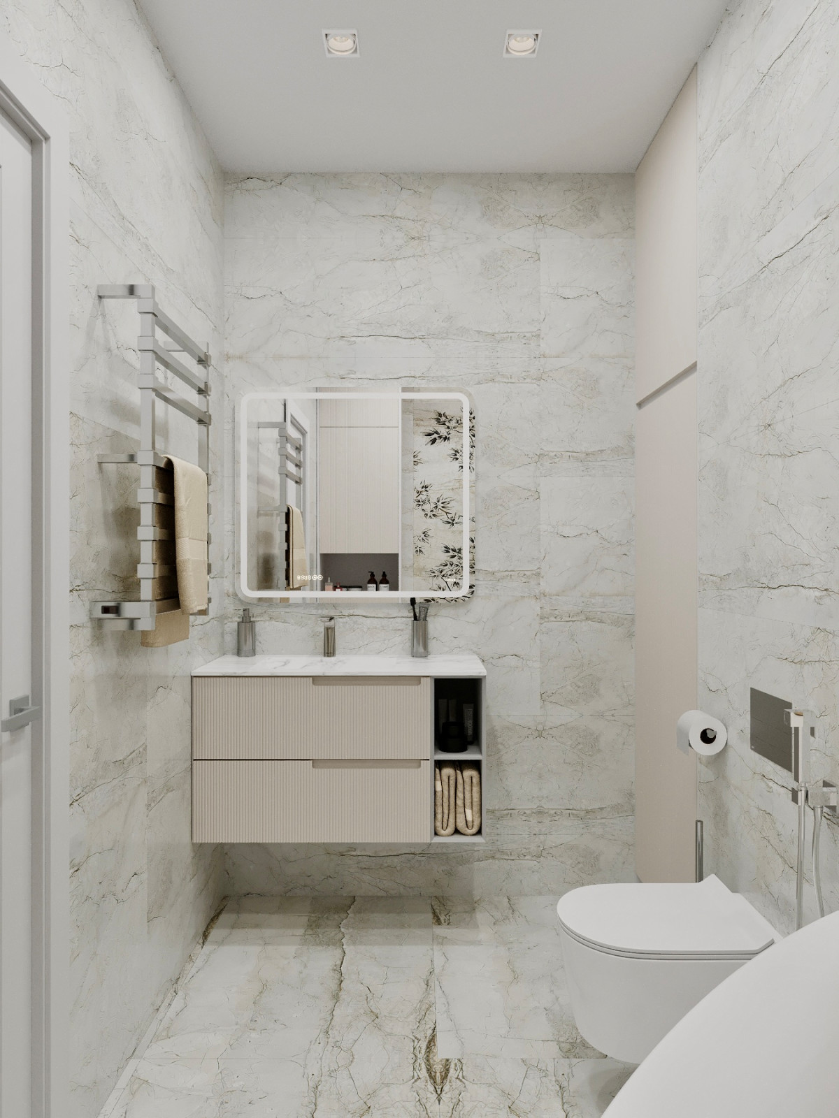 Трехкомнатная квартира в Комунарке.