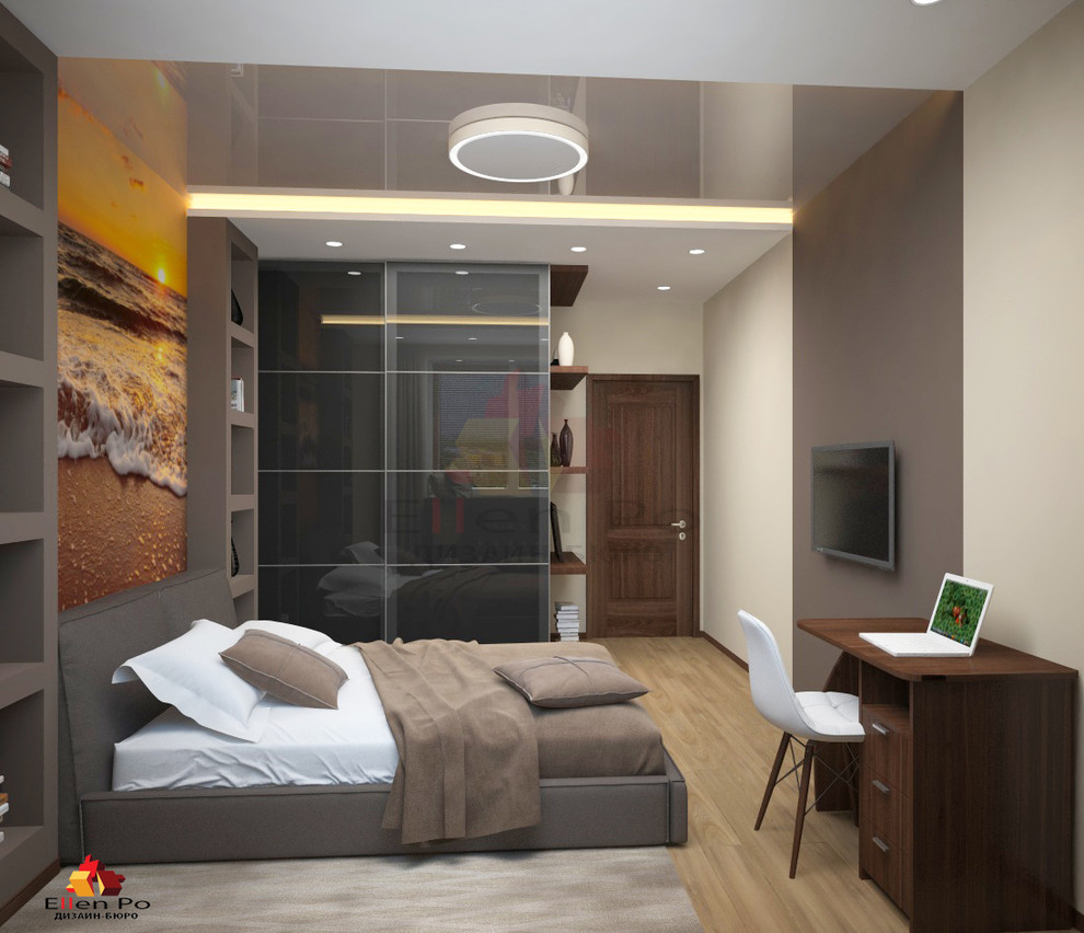 Дизайн трех-комнатной квартиры с элементами лофт и восточной культуры.