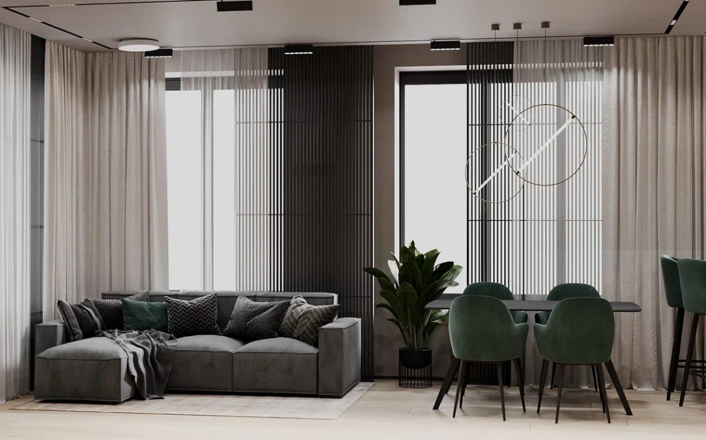 Ремонт квартиры свободной планировки для супружеской пары