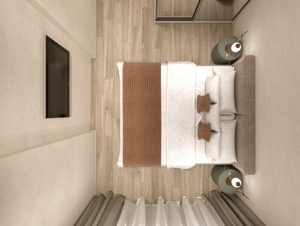 Типовой проект №2 бюджетного ремонта от застройщика.