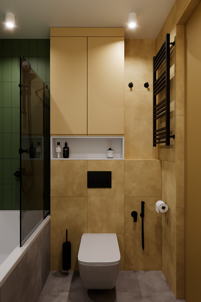 Евро трехкомнатная квартира в современном стиле ЖК Атмосфера