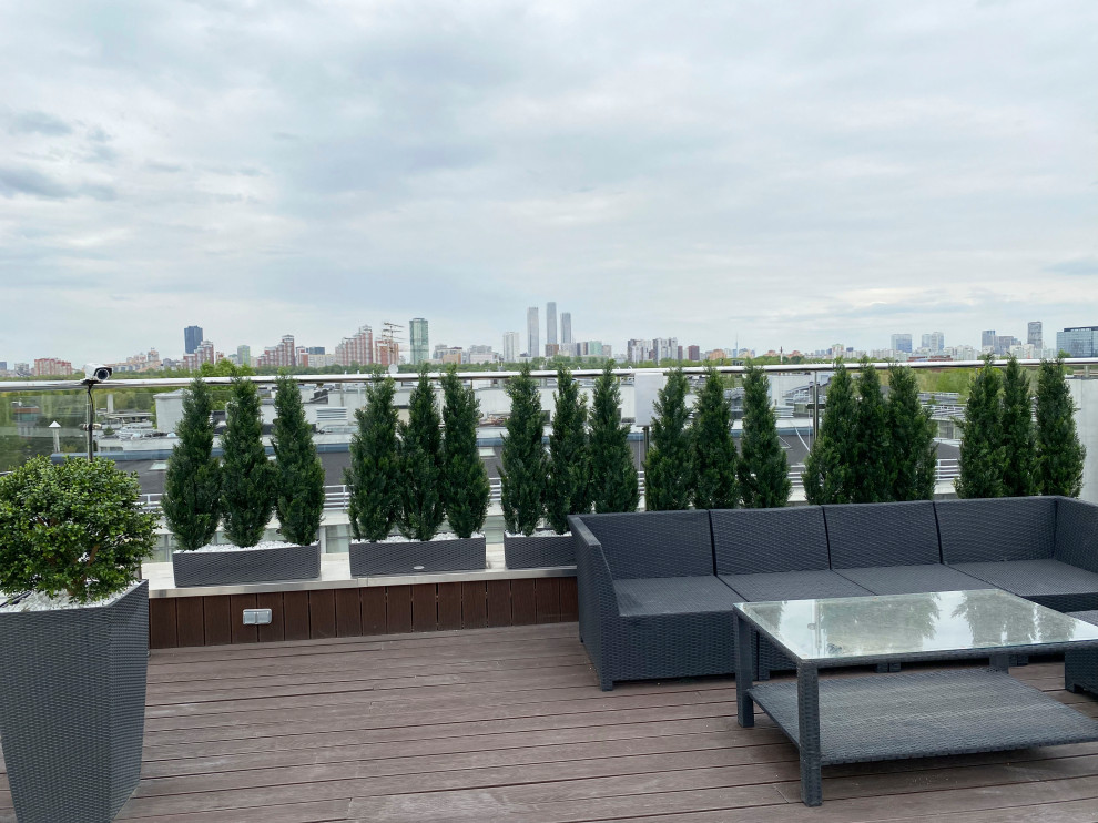 Веранда искусственное озеленение