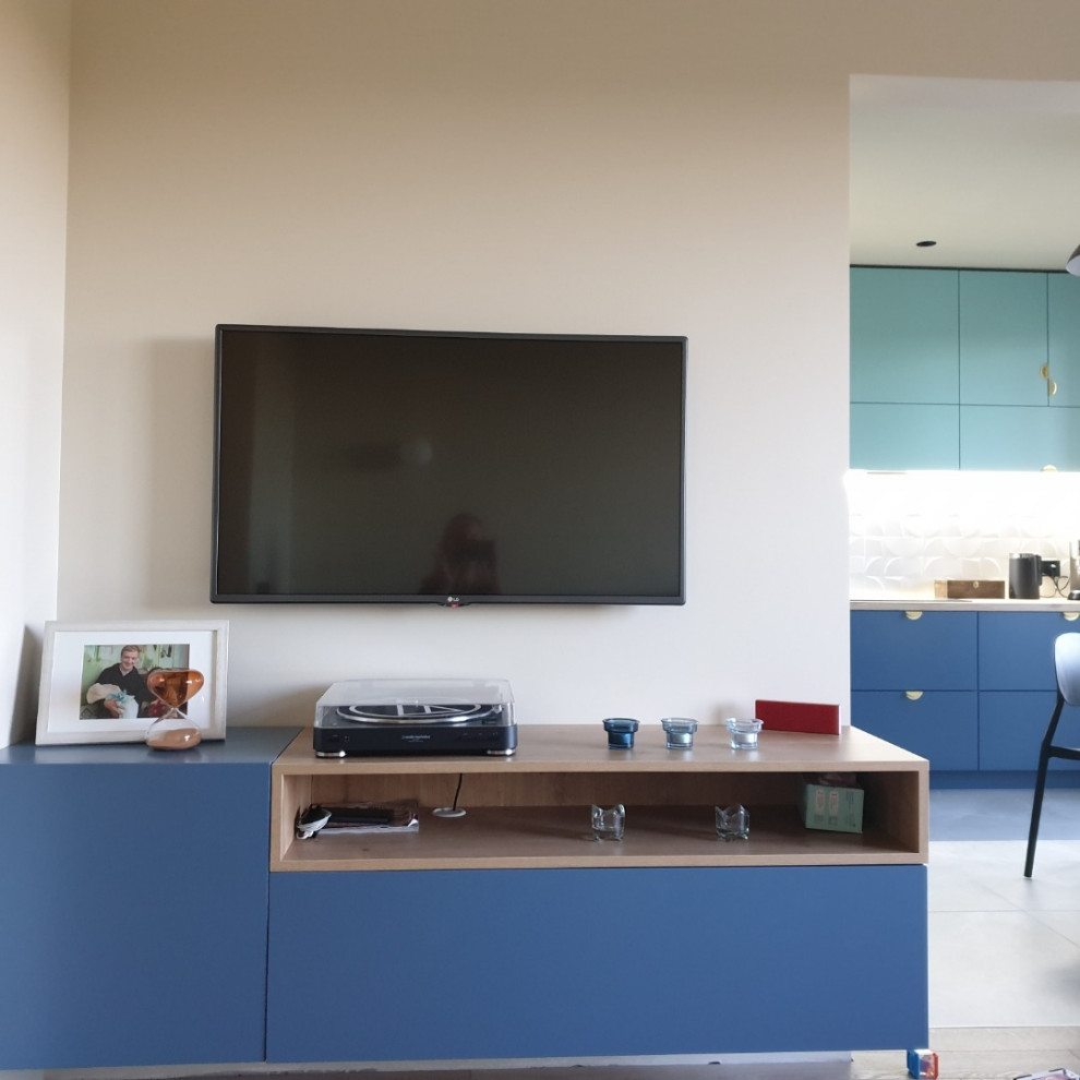 Colorful apartment for a young family