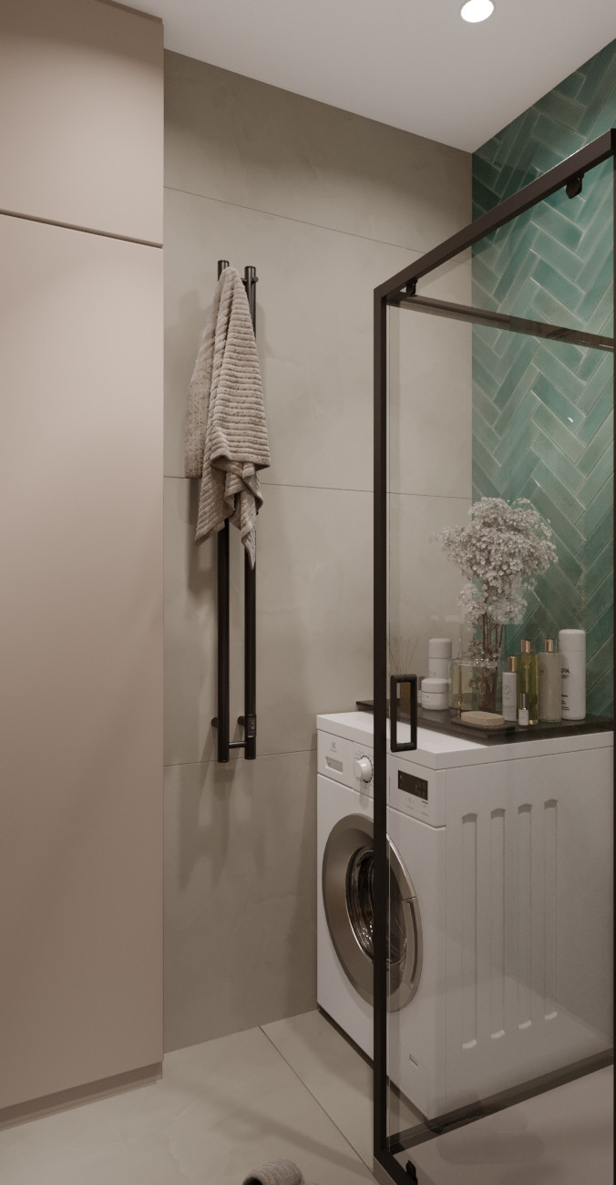 Современный дизайн-проект в пастельных тонах