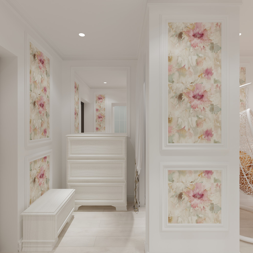 Дизайн - проект для романтичной, нежной и семейной женщины.