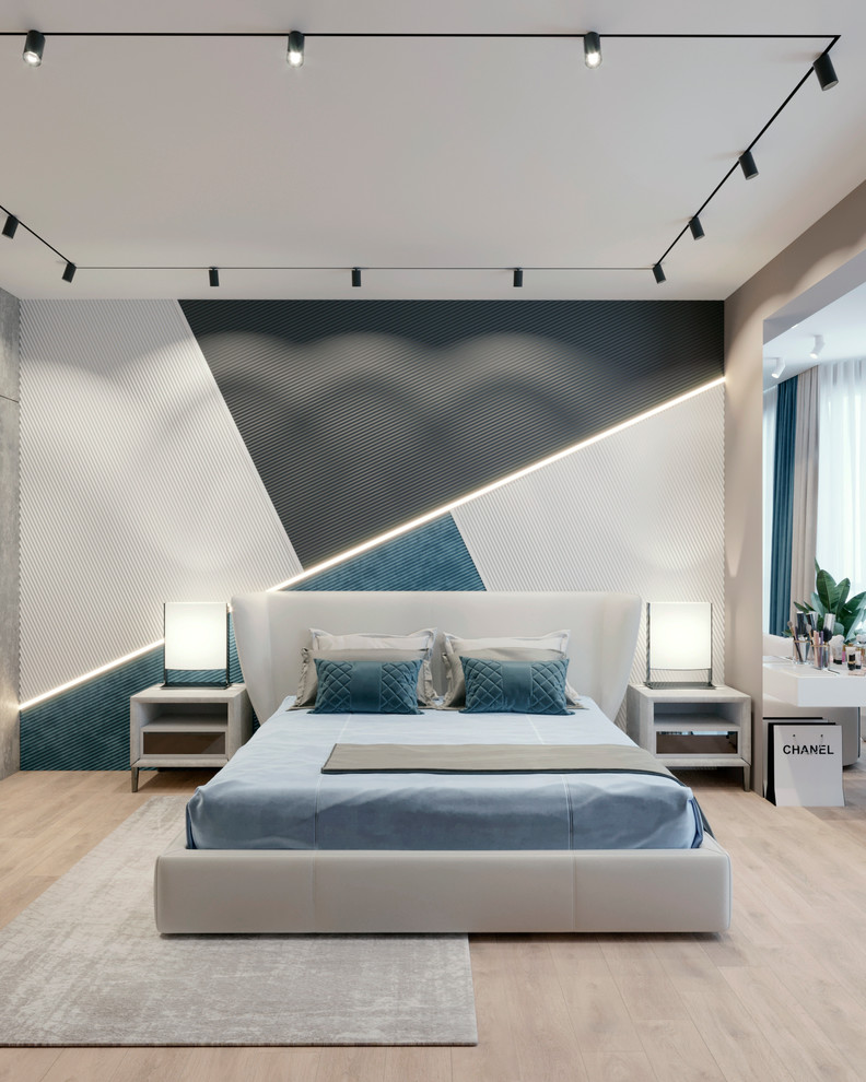 Интерьер спальни в современном стиле
