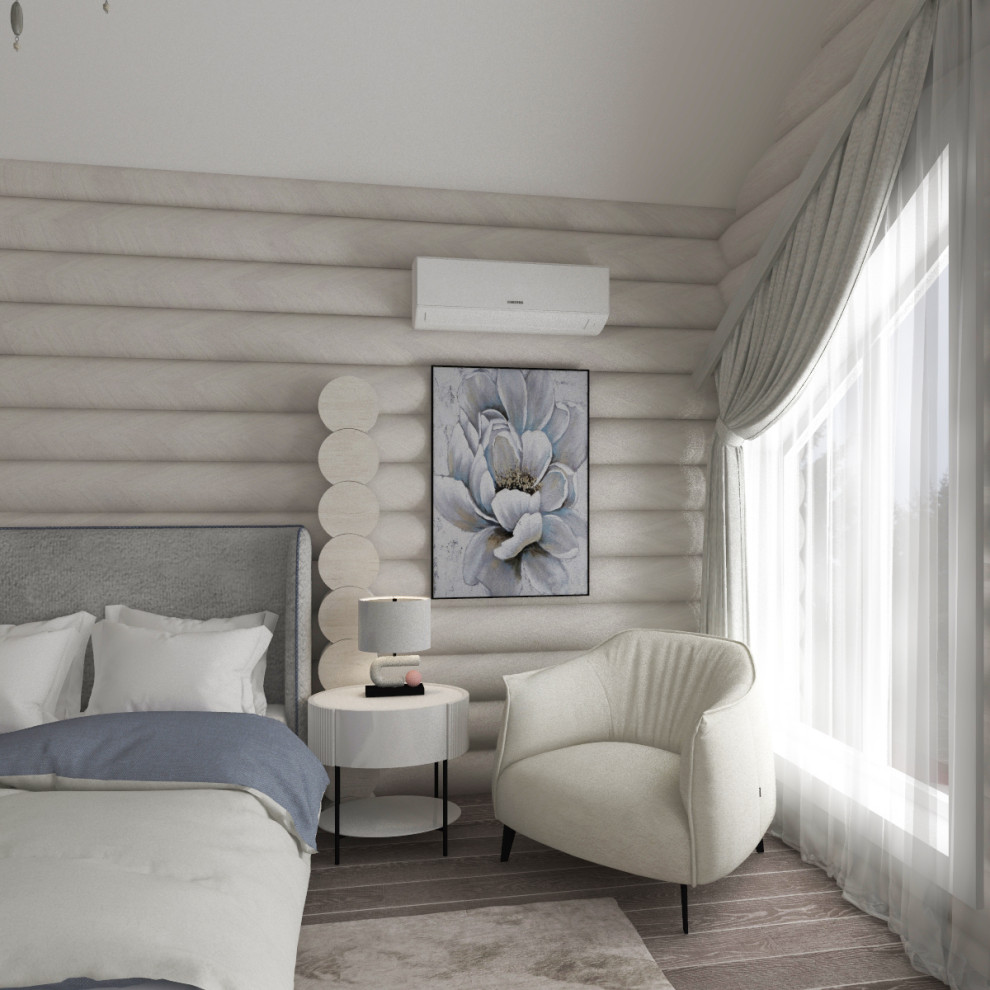 Проект загородного дома из сруба