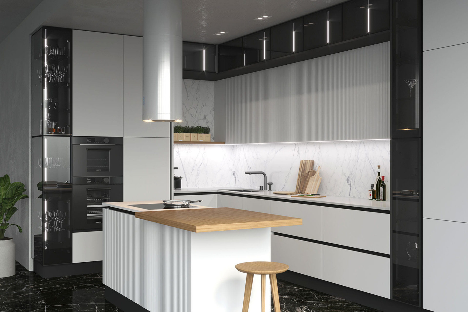 Кухня Модо Бьянко