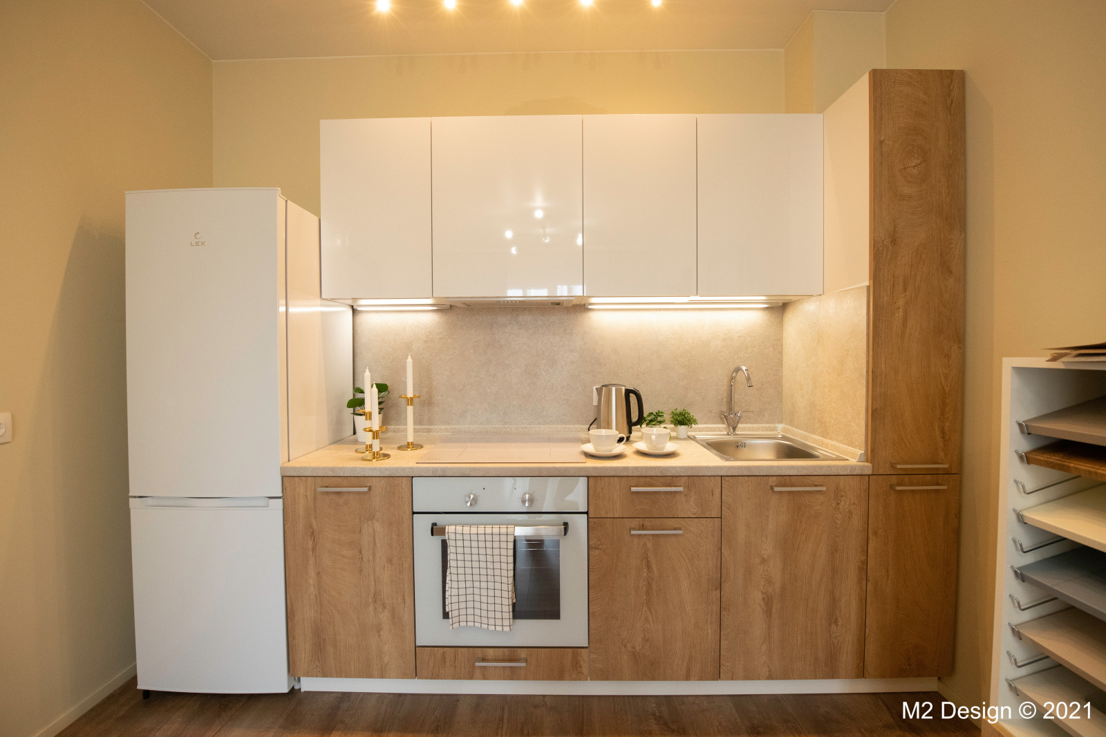 Шоу-рум в Янино. (3 готовых варианта отделок)