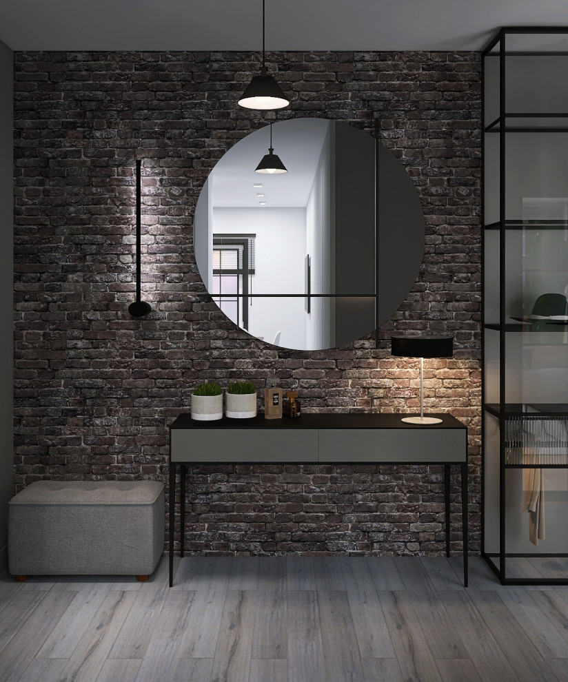 Трехкомнатная квартира для холостяка. Сочетание брутального  характера и уюта.