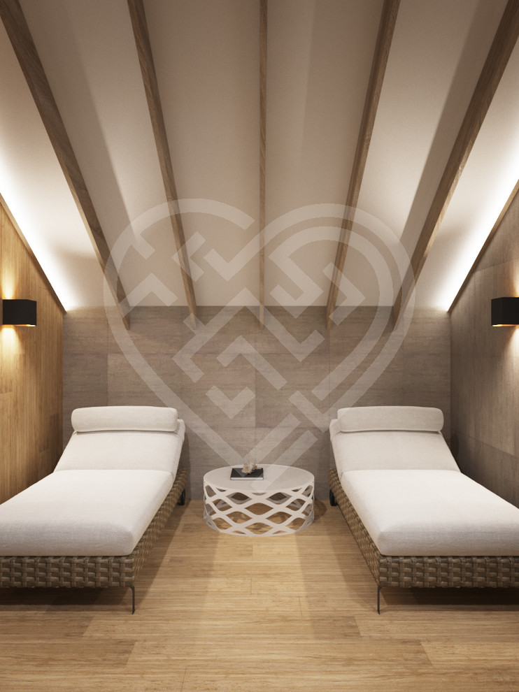 Дизайн интерьера загородного дома в Сходне