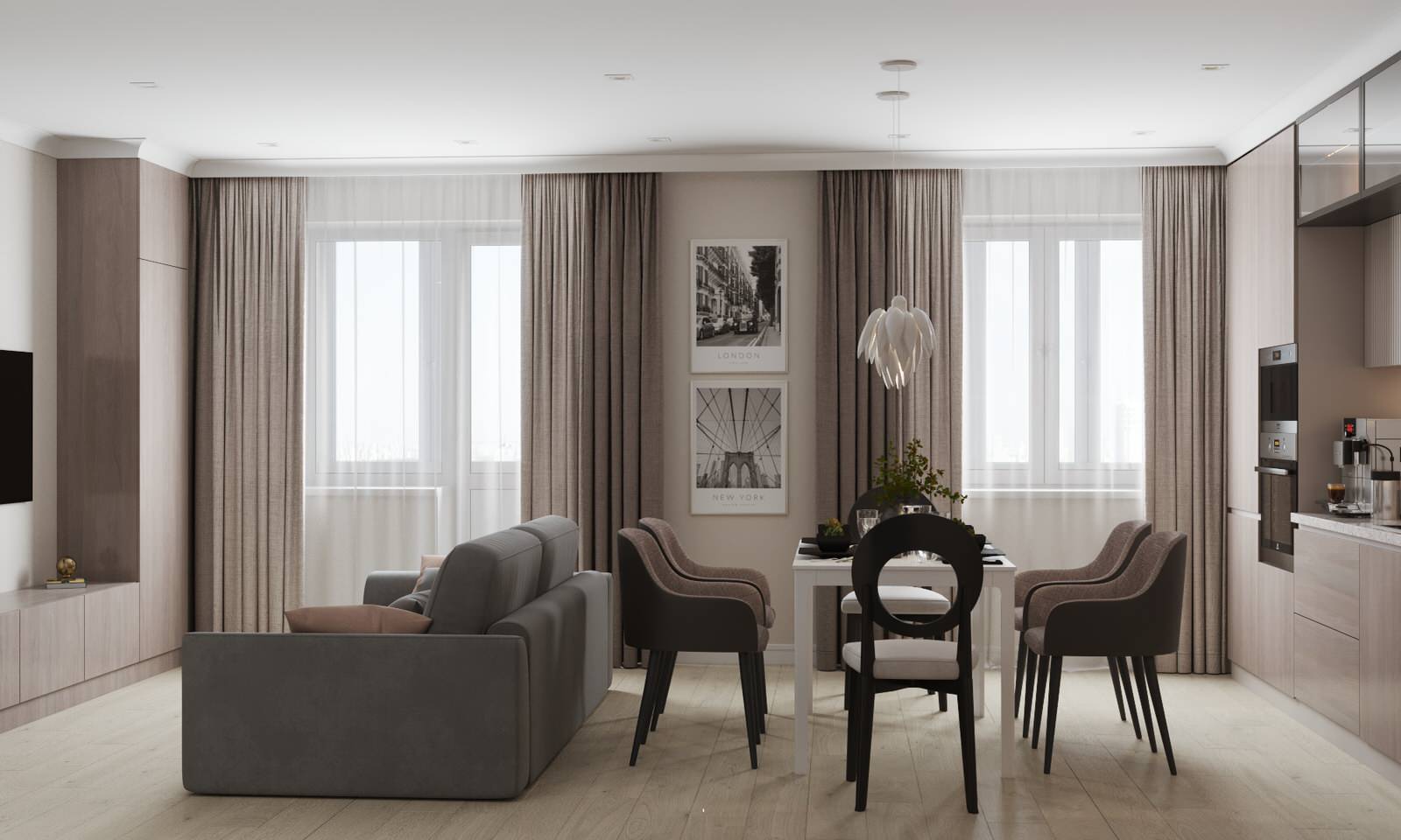 Квартра 124 кв. г.Тюмень ЖК "6-квартрал"