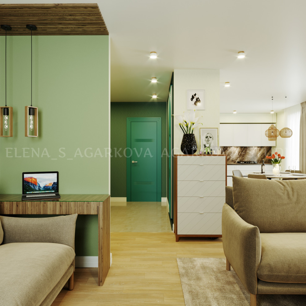 Оттенки зеленого