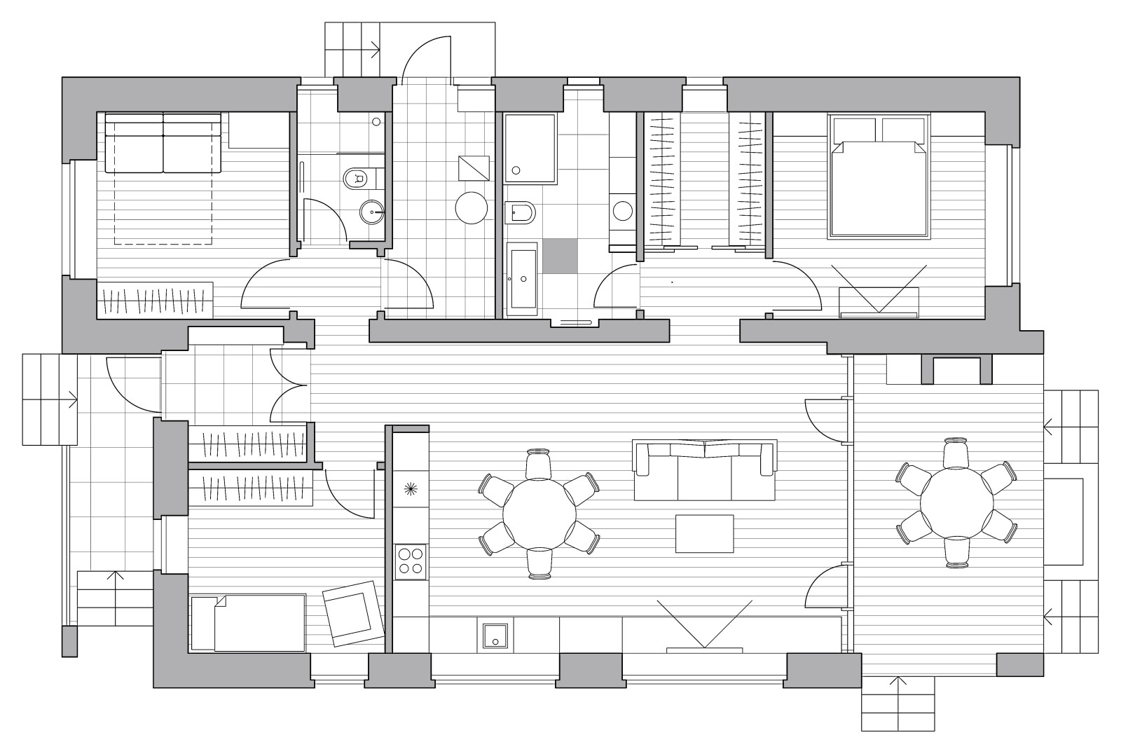 Проект одноэтажного дома