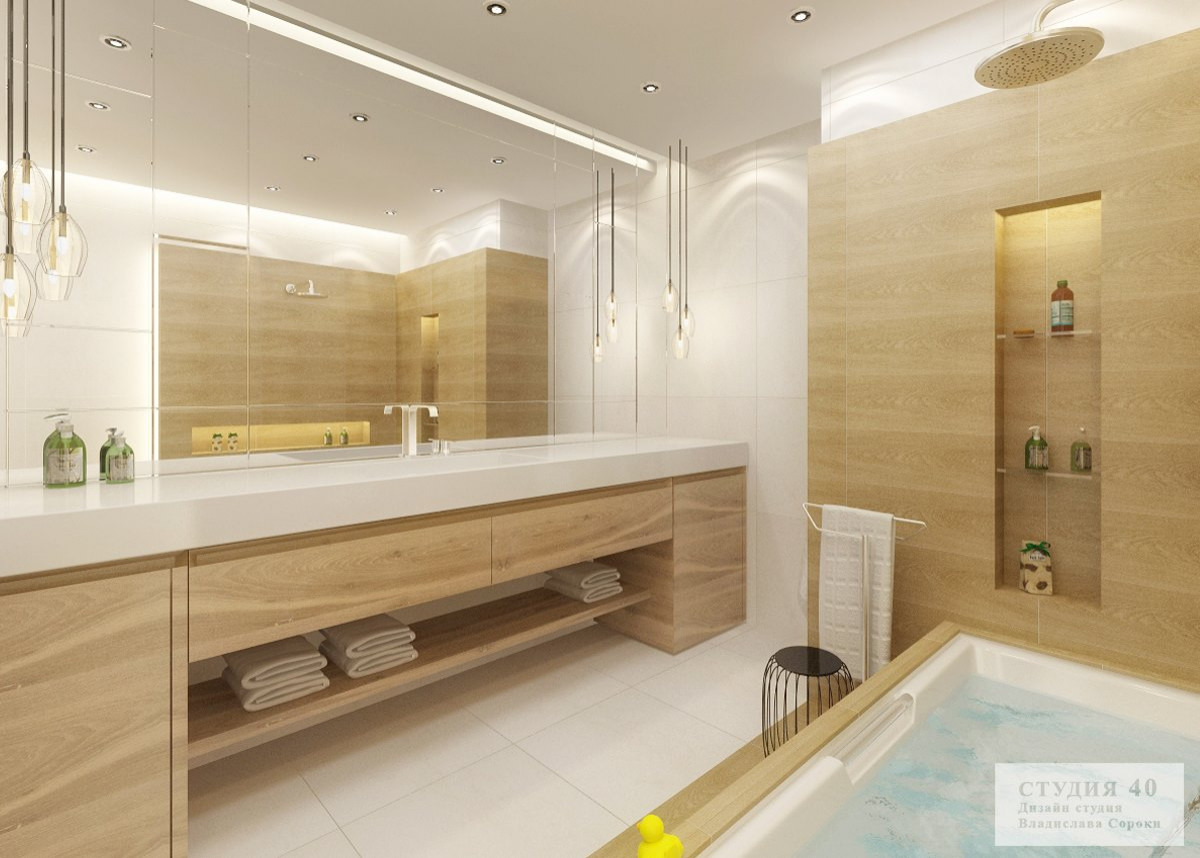 Интерьер квартиры по ул. Луначарского