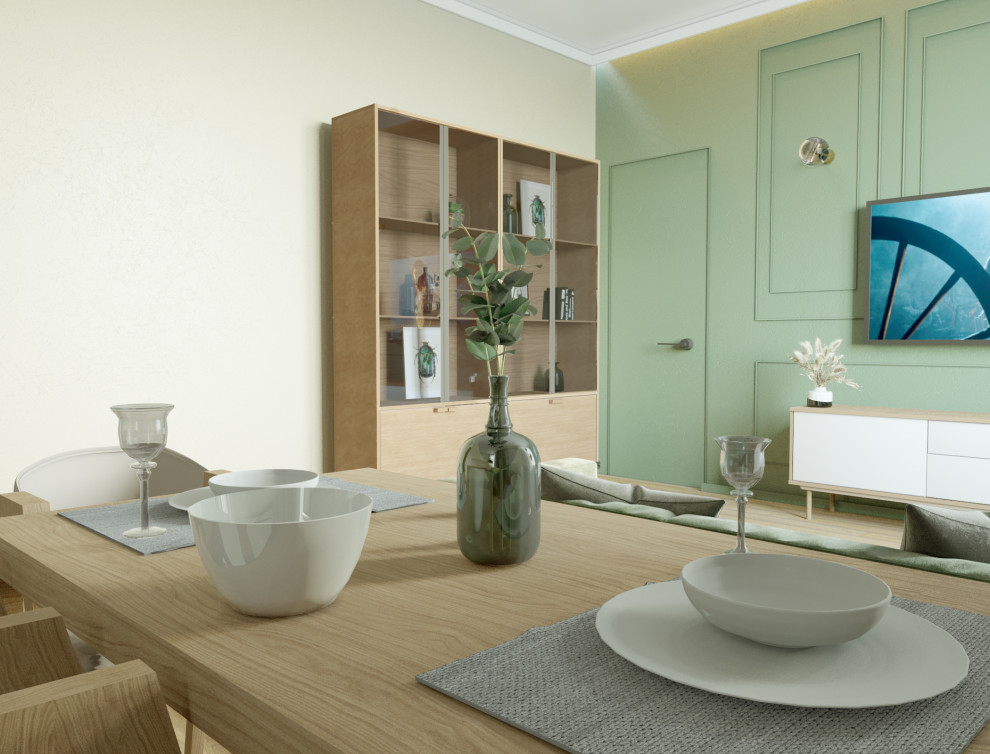 Кухня-гостинная