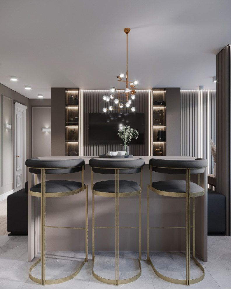 Квартира 50 кв.м. в стиле Неоклассика