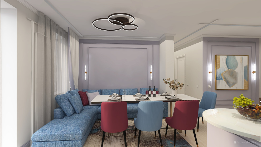 Трехкомнатная квартира для большой семьи