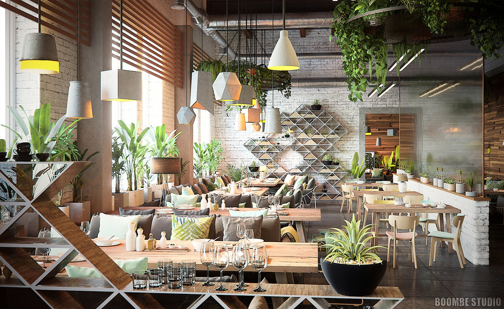 Project of "GARDEN" restaurant in Melbourne