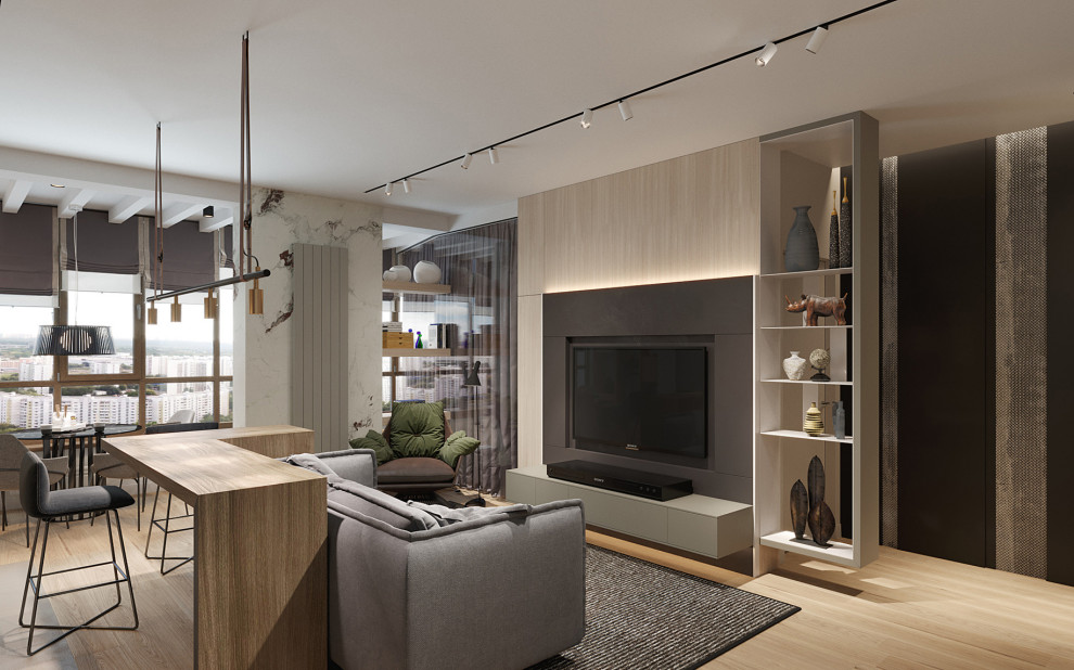 Обложка проекта: Квартира - студия