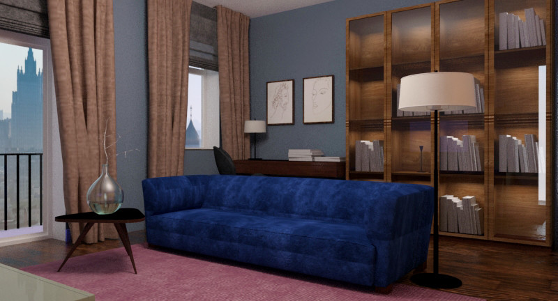 Обложка проекта: Гостиная