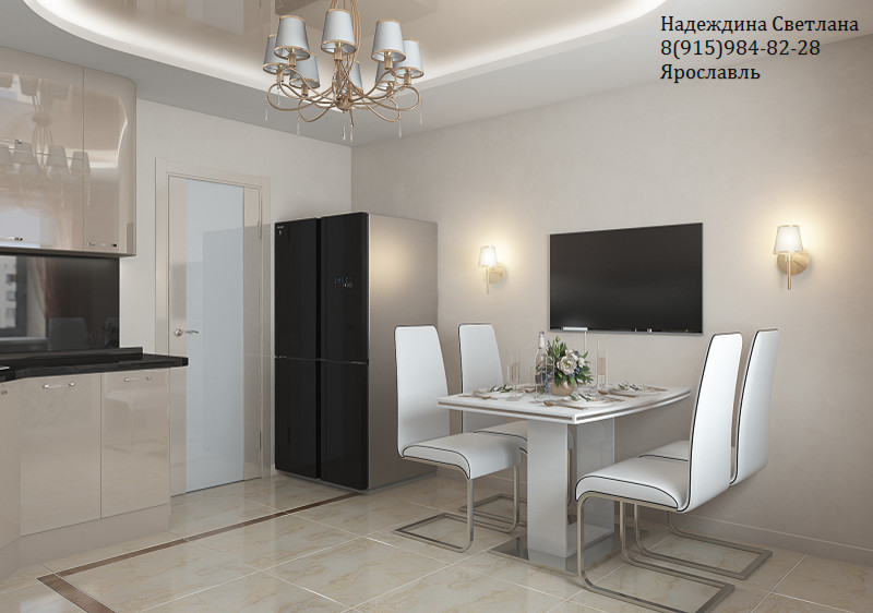 КУХНЯ С ФАСАДАМИ ИЗ ПЛАСТИКА