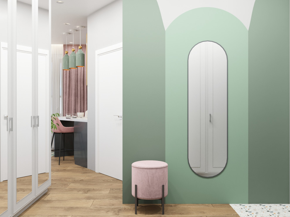 Проект квартиры для молодой девушки