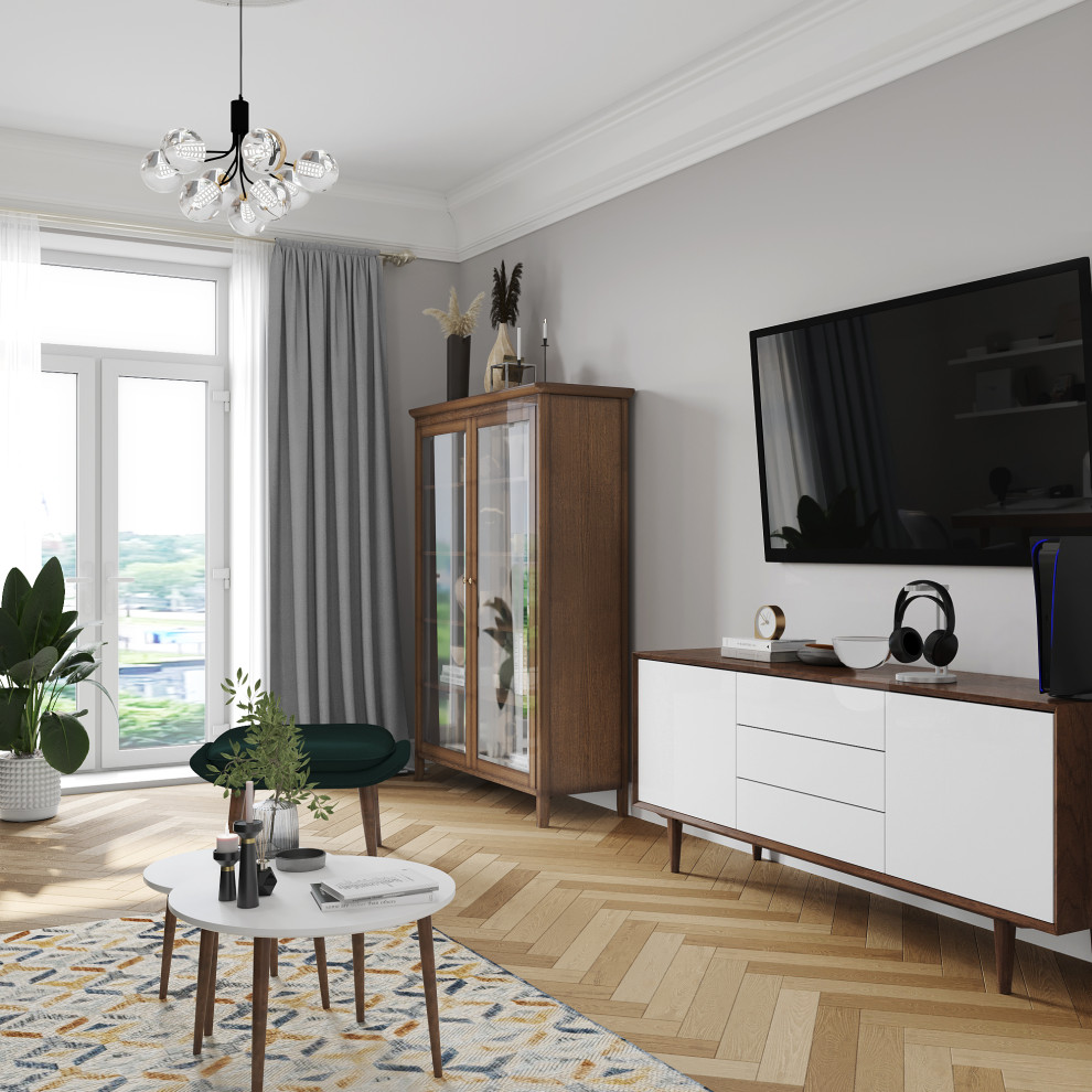 Квартира в скандинавском стиле в сталинке