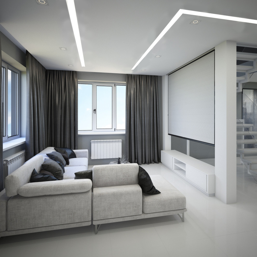 Дизайн-проект загородного дома в современном минимализме